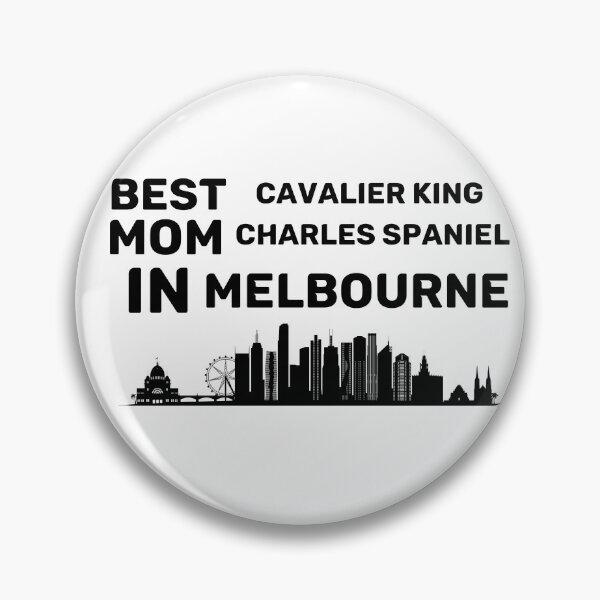 Item preview, Cavalier King Charles Mom - Melbourne - Best Mom - Skyline - Black designed and sold by Beyond Words.