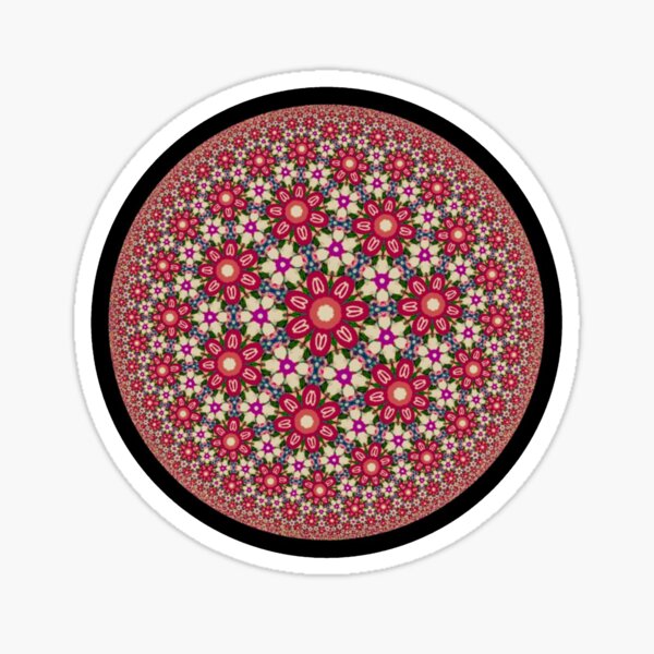Floral Mandala Sticker