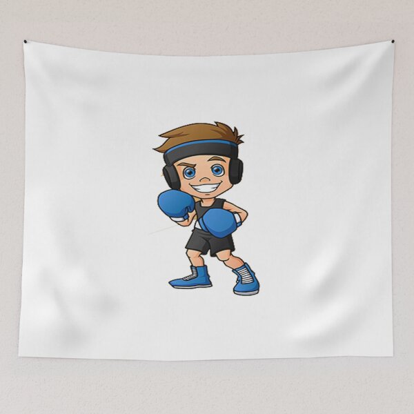 Item preview, boxing kids designed and sold by Design-Busuk.
