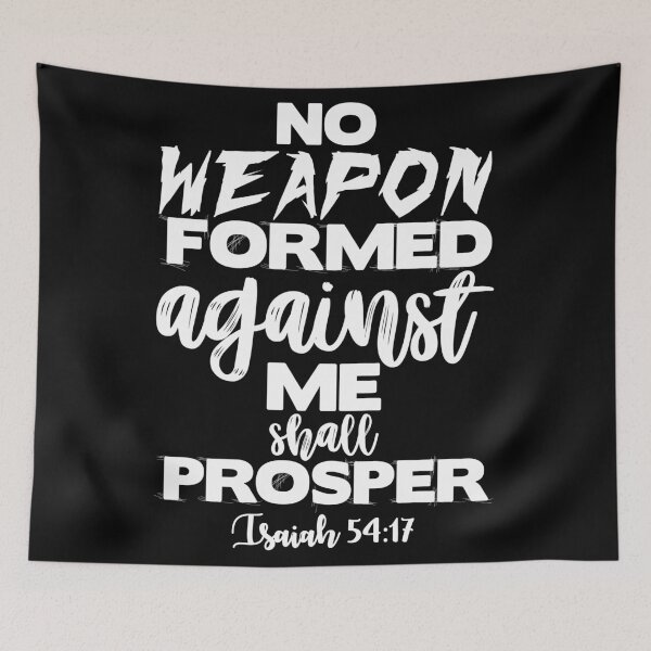Item preview, Isaiah 54:17 designed and sold by plushism.
