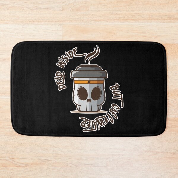 Item preview, Dead Inside But Caffeinated designed and sold by PlusPlayStore.