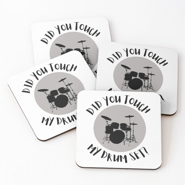 Item preview, DID YOU TOUCH MY DRUMSET? designed and sold by madscArt.