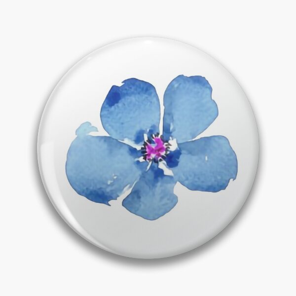Item preview, Little Blue and Red Flowers - Stickers designed and sold by Pavnud.