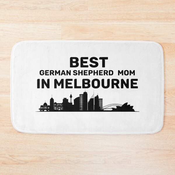 Item preview, German Shepherd Mom - Melbourne - Best Mom - Skyline - Black designed and sold by Beyond Words.