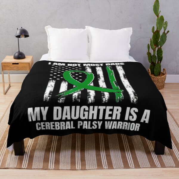 Item preview, Mens American Flag Green Cp Dad Cerebral Palsy Awareness Daughter designed and sold by BargerStore.