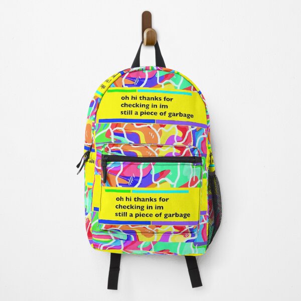 Item preview, oh hi thanks for checking in im still a piece of garbage designed and sold by sarina G.