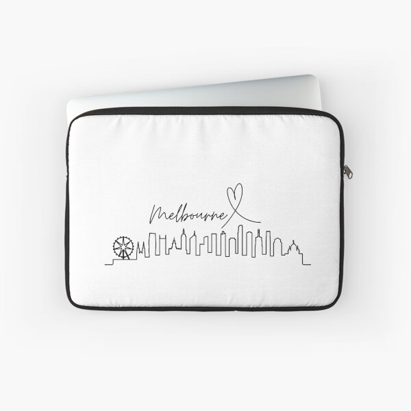 Item preview, Melbourne - Australia - Skyline - Black designed and sold by Beyond Words.