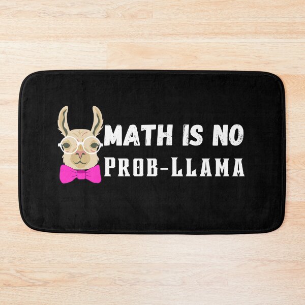Item preview, Math Is No Prob-Llama designed and sold by ronaldsonou.