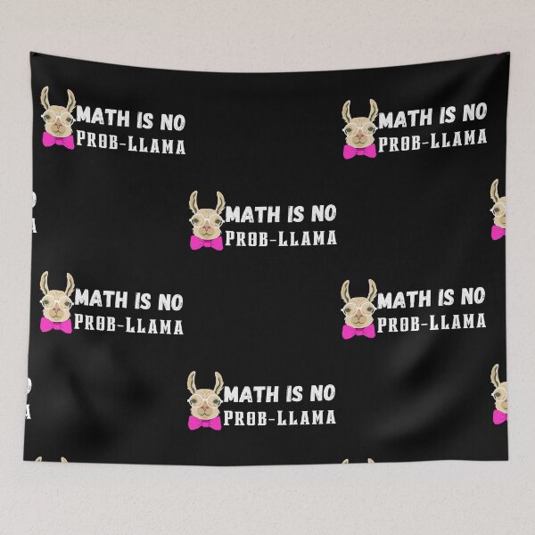 Item preview, Math Is No Prob-Llama designed and sold by ronaldsonou.