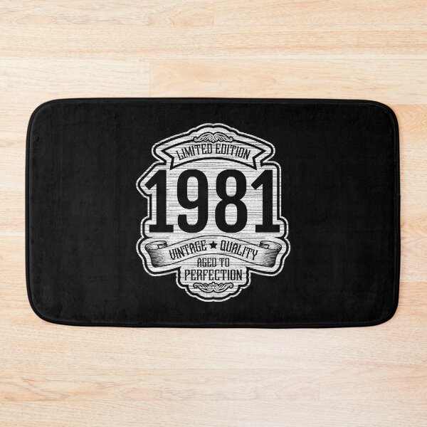 Item preview, Born in 1981 40th birthday Vintage 1981 designed and sold by Dubbra.