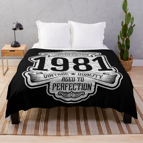 Item preview, Born in 1981 40th birthday Vintage 1981 designed and sold by Dubbra.