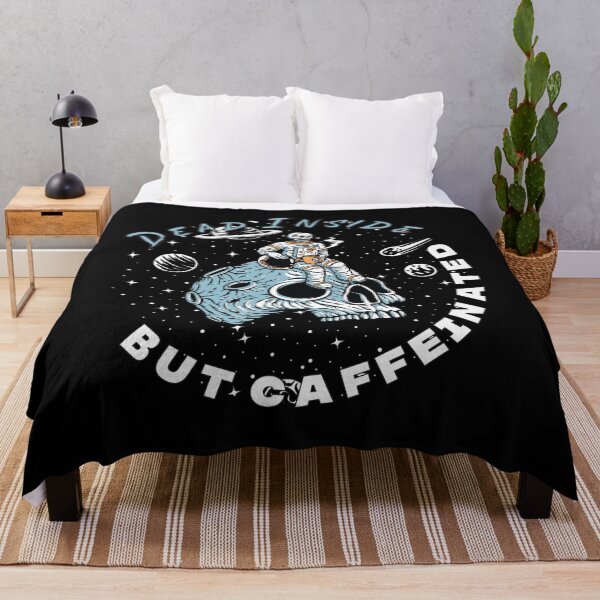Item preview, Dead Inside But Caffeinated designed and sold by PlusPlayStore.