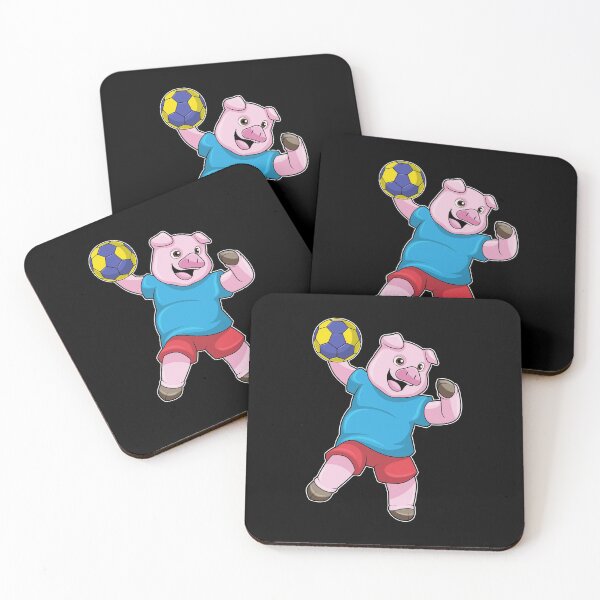 Item preview, Pig at Handball Sports designed and sold by Snabdesign84.