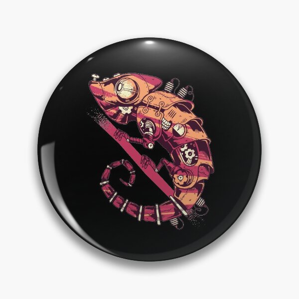 Item preview, Steampunk clockwork chameleon vintage style designed and sold by TRIBExSPACE.