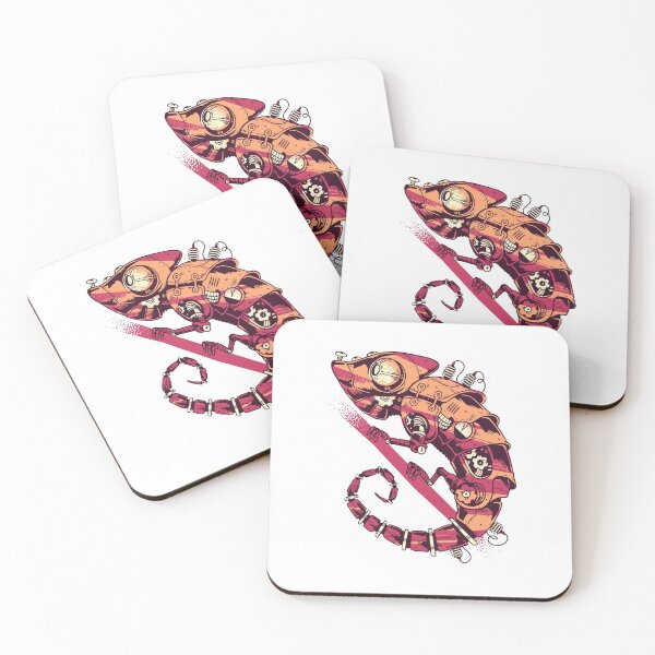 Item preview, Steampunk clockwork chameleon vintage style designed and sold by TRIBExSPACE.
