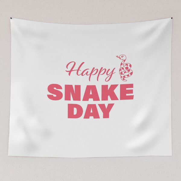 Item preview, Happy Snake Day! designed and sold by FunFactsFactory.