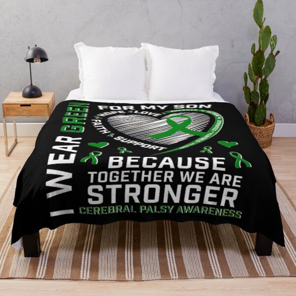 Item preview, Mom Dad Father Mother Gifts Son Cerebral Palsy Awareness designed and sold by BargerStore.
