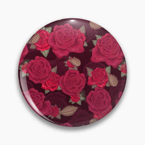 Item preview, Dark roses pattern designed and sold by ArtStyleAlice.