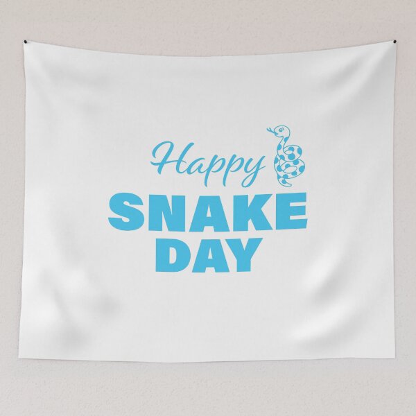 Item preview, Happy Snake Day! designed and sold by FunFactsFactory.