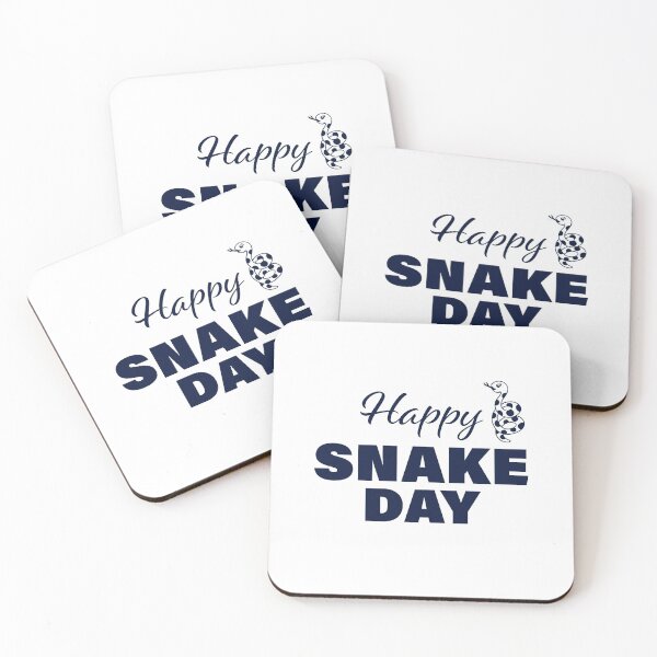 Item preview, Happy Snake Day! designed and sold by FunFactsFactory.