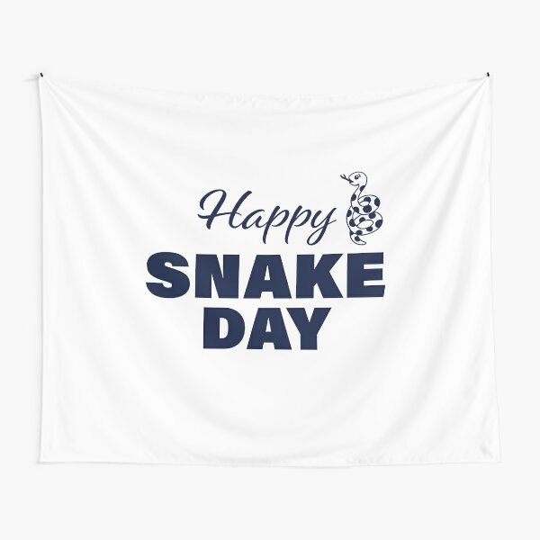Happy Snake Day! Tapestry