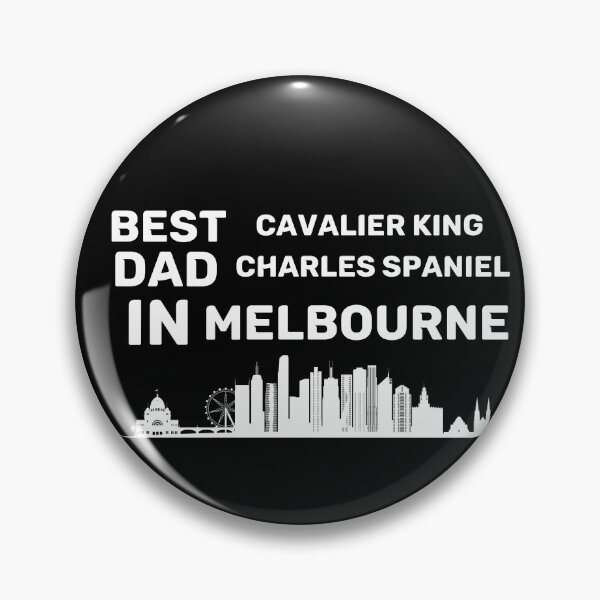 Item preview, Cavalier King Charles dad - Melbourne - Best Dad - Skyline designed and sold by Beyond Words.