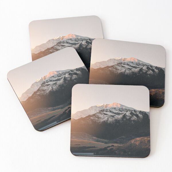 Item preview, Mount Alta at sunset in New Zealand designed and sold by albertholmes.