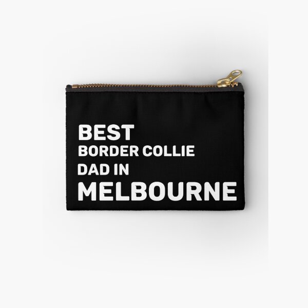 Item preview, Border Collie Dad - Melbourne - Best Dad - Skyline designed and sold by Beyond Words.
