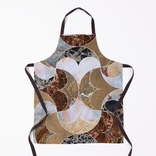 Item preview, Earth Tones Marble Tiles Pattern designed and sold by cadinera.