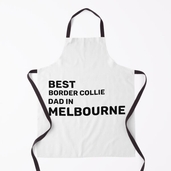 Item preview, Border Collie Dad - Melbourne - Best Dad - Skyline - Black designed and sold by Beyond Words.