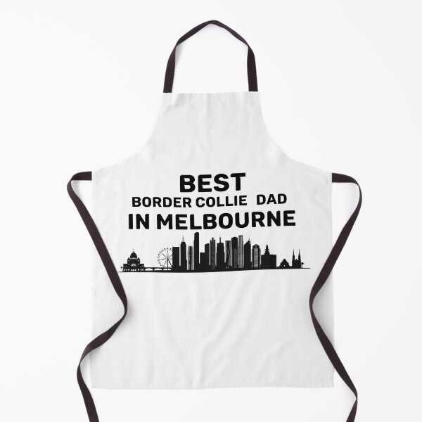 Item preview, Border Collie Dad - Melbourne - Best Dad - Skyline - Black designed and sold by Beyond Words.