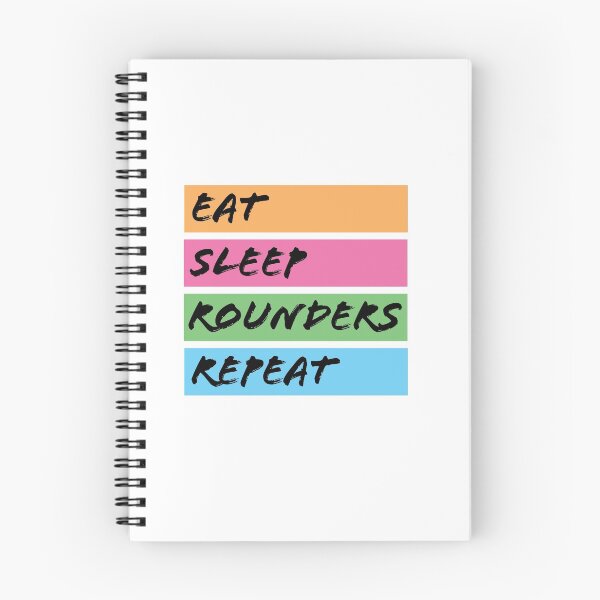 Item preview, Eat Sleep Rounders Repeat designed and sold by Amaris1973.