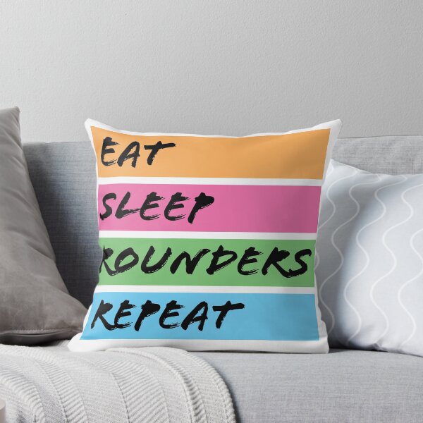 Item preview, Eat Sleep Rounders Repeat designed and sold by Amaris1973.