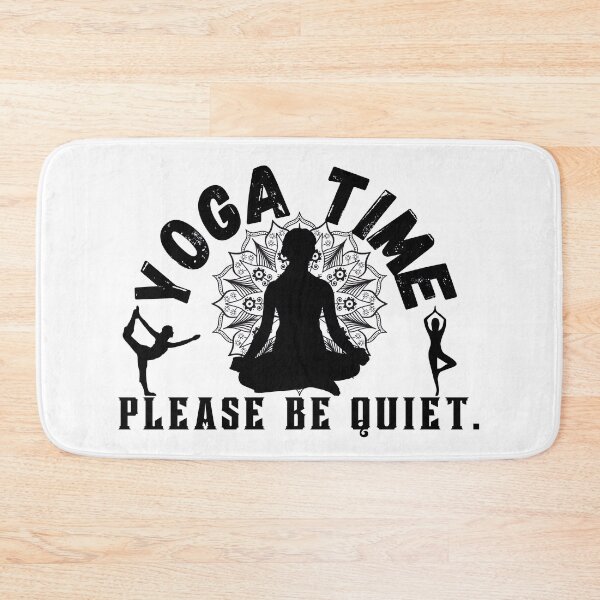 Item preview, yoga time please be quiet designed and sold by ronaldsonou.