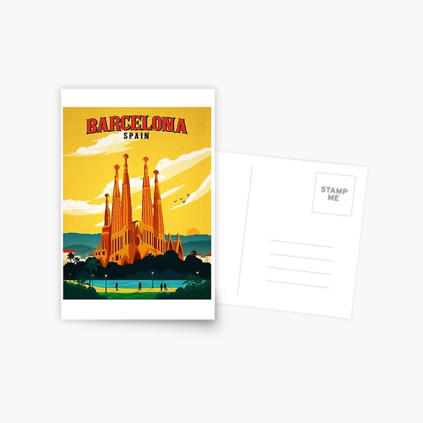 Cartes Postales Sur Le Theme Espagne Redbubble