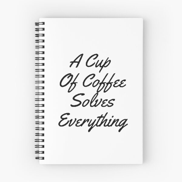 Item preview, A Cup Of Coffee Solves Everything designed and sold by Artistive.
