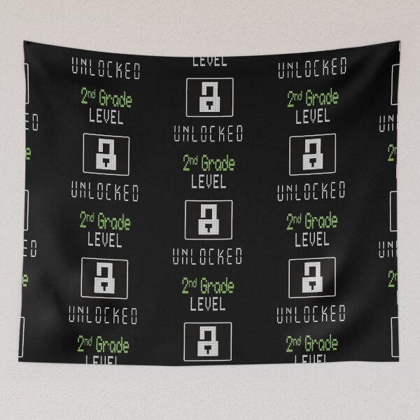 Item preview, 2nd Grade Level Unlocked designed and sold by FridPix.