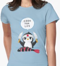 Penguin Chef Women's Fitted T-Shirt