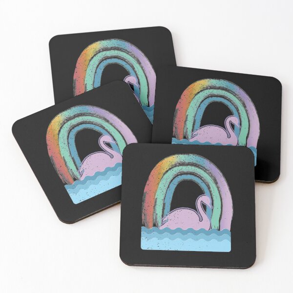Item preview, Swan under the Rainbow designed and sold by Astarteea.