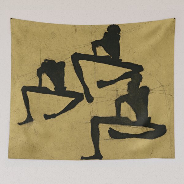Item preview, Egon Schiele - Composition with Three Male NudesNº,01. designed and sold by Vivanne-art.