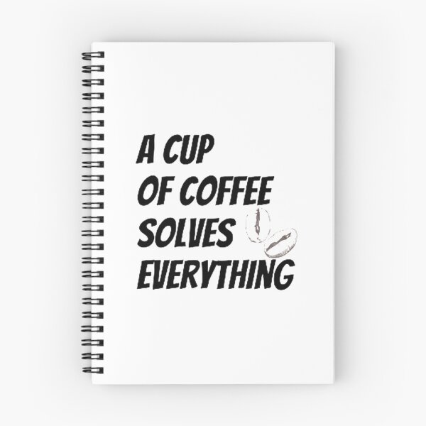 Item preview, A Cup Of Coffee Solves Everything designed and sold by Artistive.