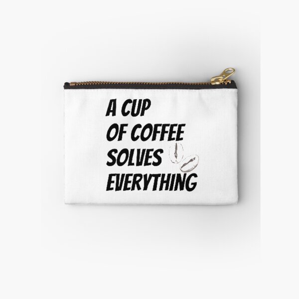 Item preview, A Cup Of Coffee Solves Everything designed and sold by Artistive.