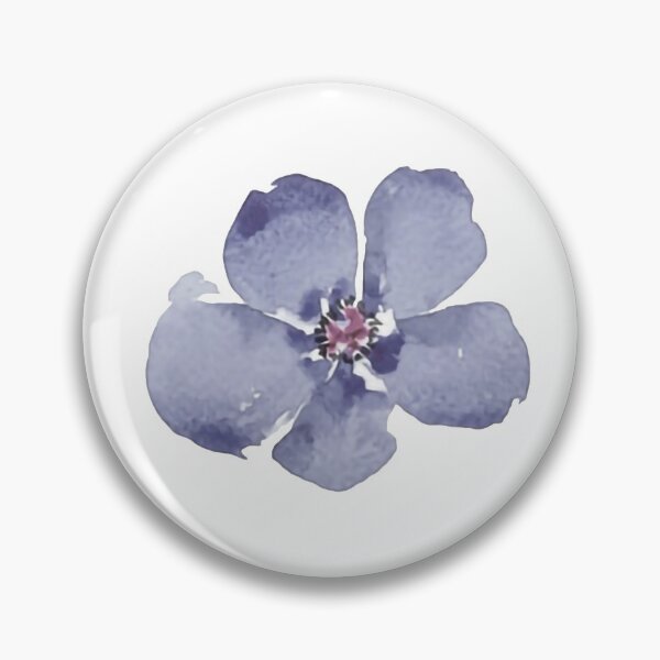 Item preview, Little Soft Blue Flowers - Stickers designed and sold by Pavnud.