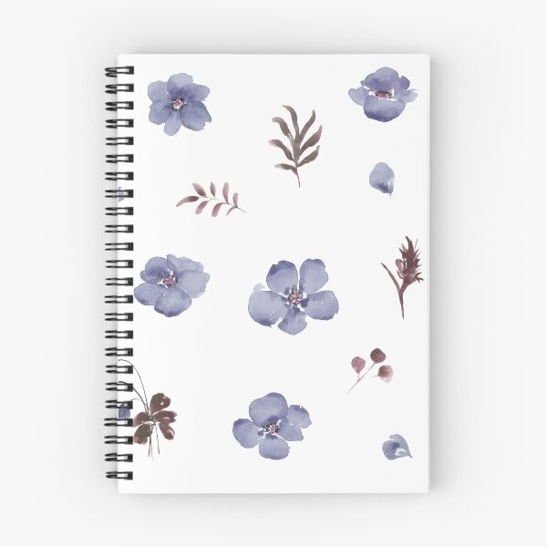 Item preview, Little Soft Blue Flowers - Stickers designed and sold by Pavnud.