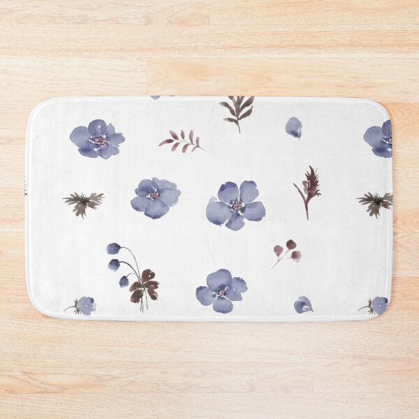 Item preview, Little Soft Blue Flowers - Stickers designed and sold by Pavnud.