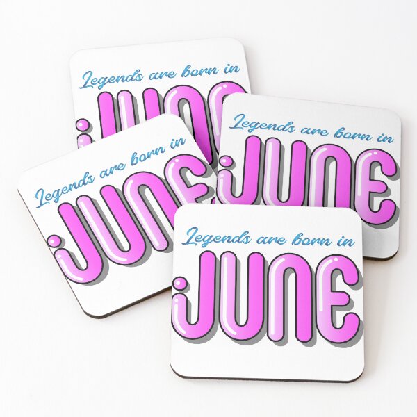 Item preview, Legends are born in June designed and sold by ElenaDanilo.