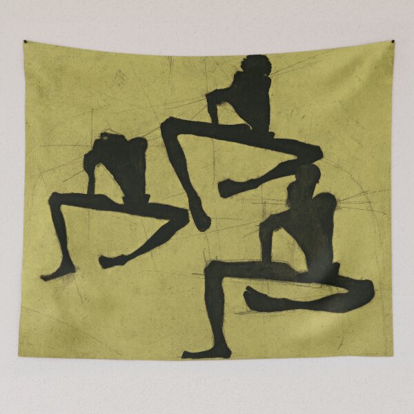 Item preview, Egon Schiele - Composition with Three Male Nudes,Nº,02. designed and sold by Vivanne-art.