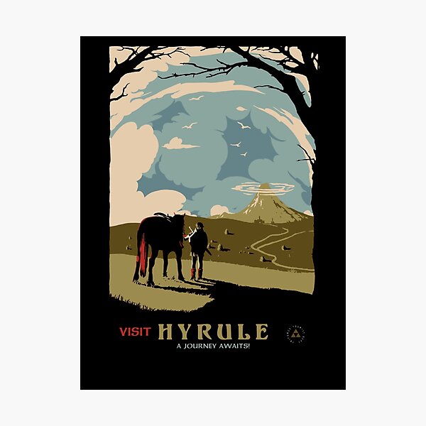 Visit Hyrule Photographic Print