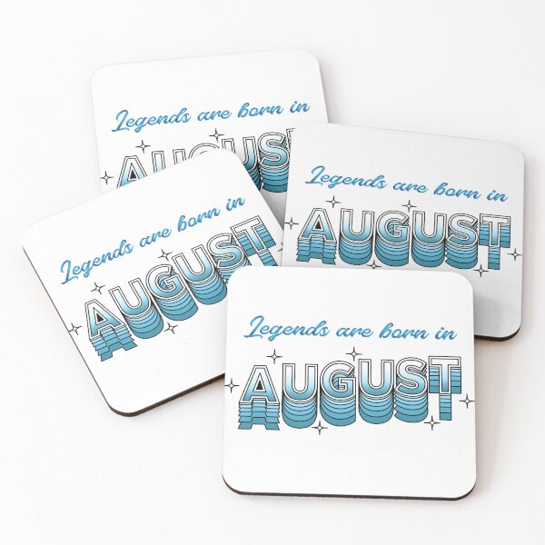 Item preview, Legends are born in August designed and sold by ElenaDanilo.