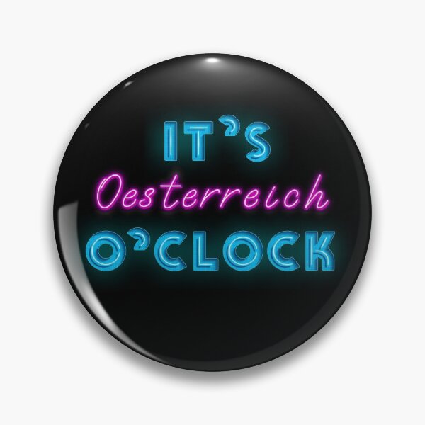 Item preview, Oesterreich O`clock Cool Neon Sign For Cool Austrian designed and sold by Urosek.